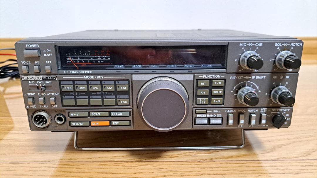 アマチュア無線機器(KENWOOD TS-440V,PS-21,SP-430）