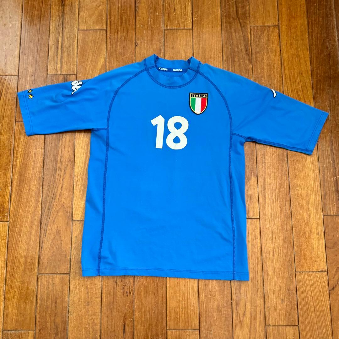 2000年代イタリア代表ユニ　ロベルト・バッジョ　カッパ　Mサイズ　バッジオ