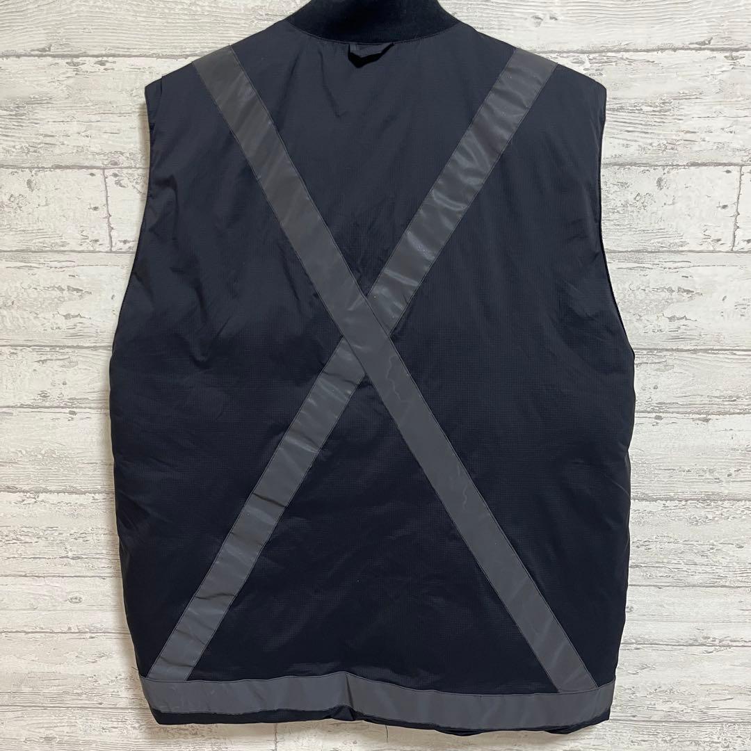 美品　  ガリバルディ　ダウンベスト　XL相当　ブラック