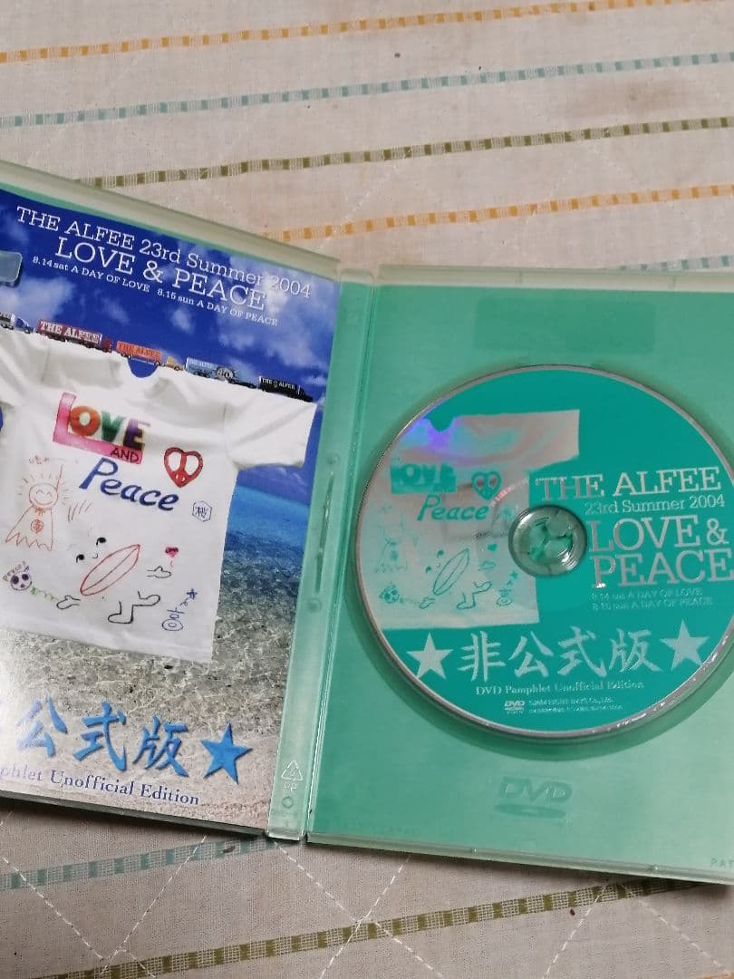 THE ALFEE  LOVE&PEACE DVDパンフ