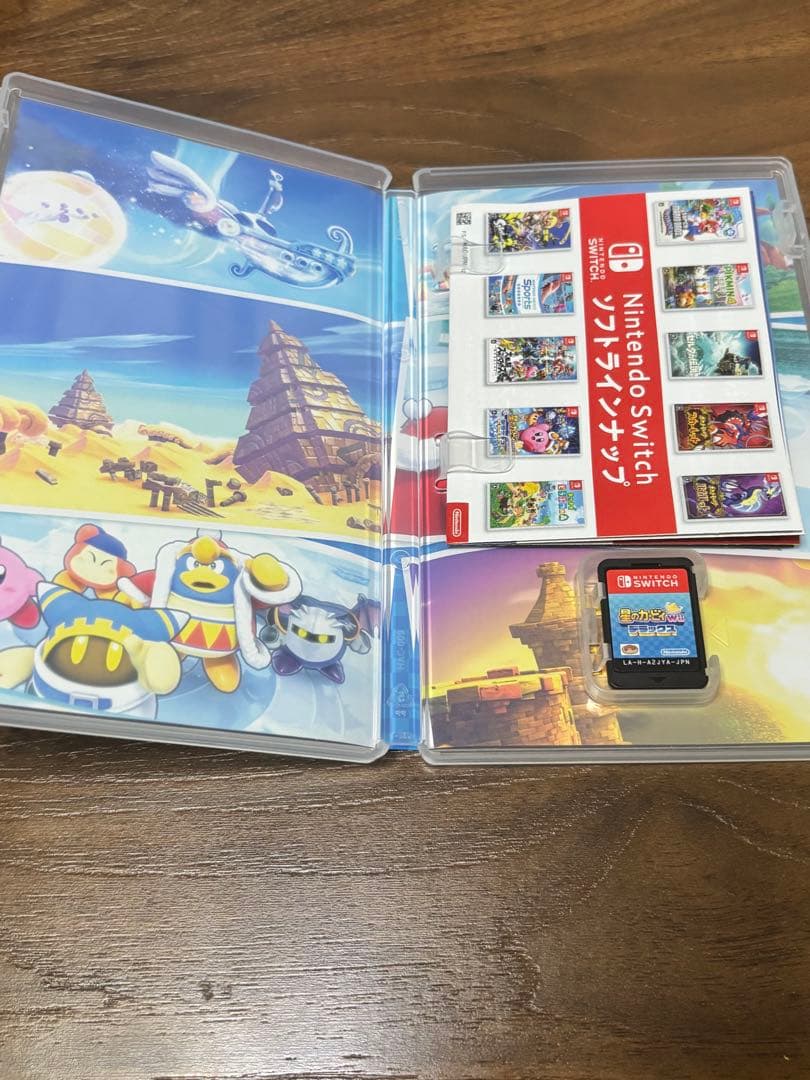 switchソフト3点セット　ポケモン　カービィ　ルイージ