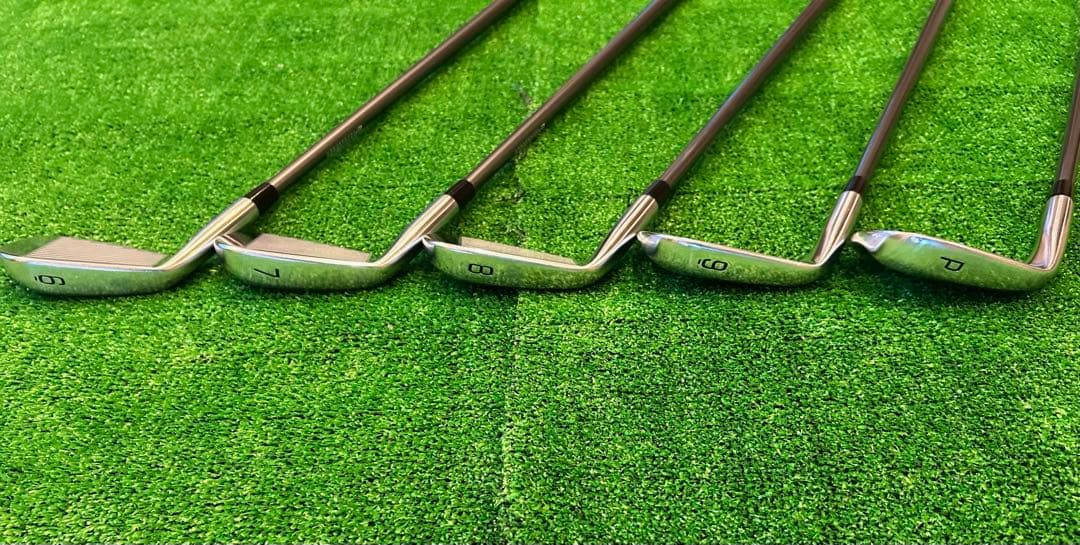 mizuno Pro 223 new MCIシャフト　#6〜PW 5本セット