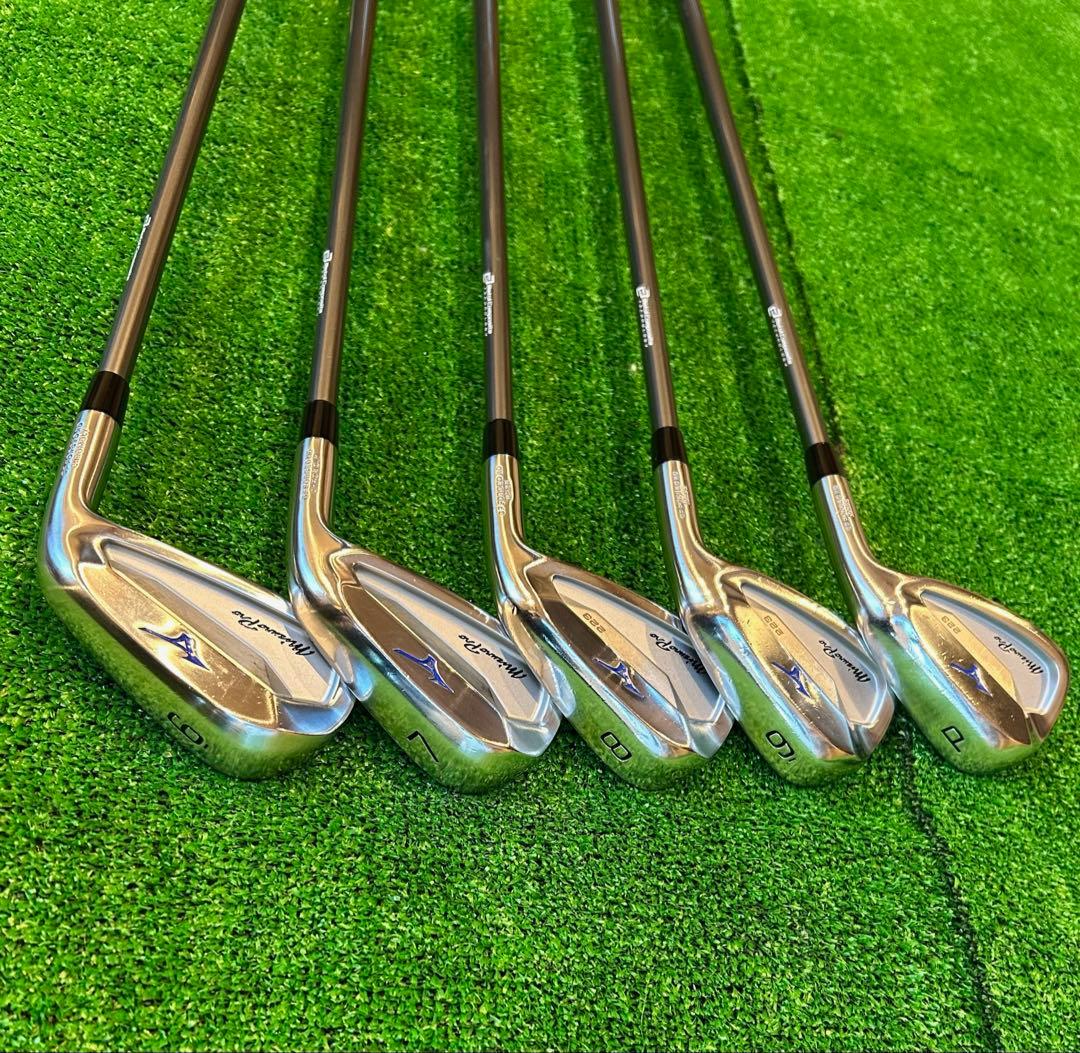 mizuno Pro 223 new MCIシャフト　#6〜PW 5本セット