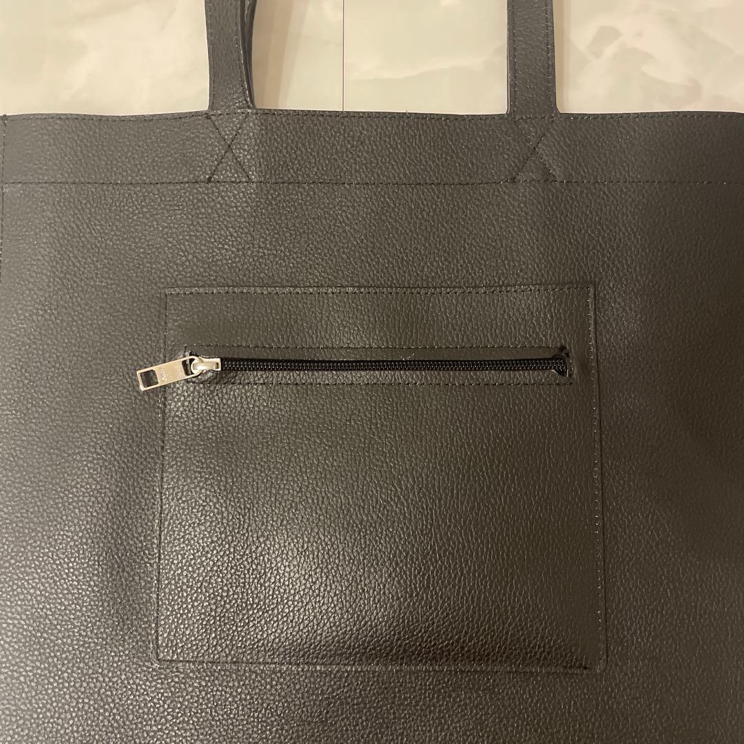 A*h様 FURLA フルラ　ブラック レザー　トートバッグ