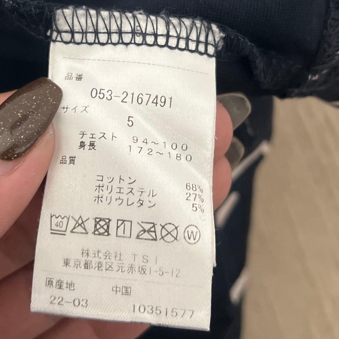 パーリーゲイツ　PEARLYGATES モックネック　半袖