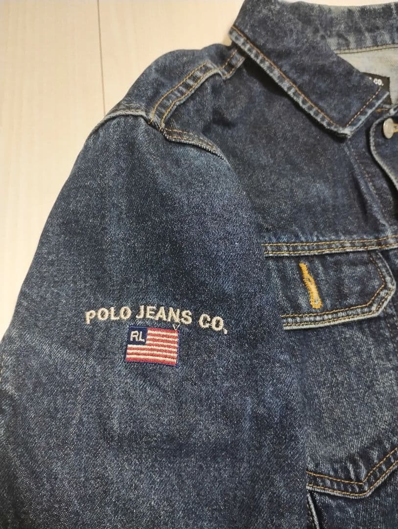 POLOJEANSポロジーンズデニムジャケット Ralph Lauren　濃紺