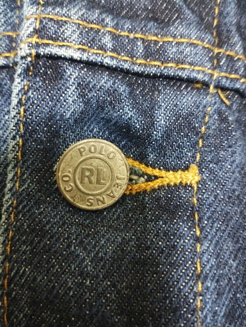 POLOJEANSポロジーンズデニムジャケット Ralph Lauren　濃紺