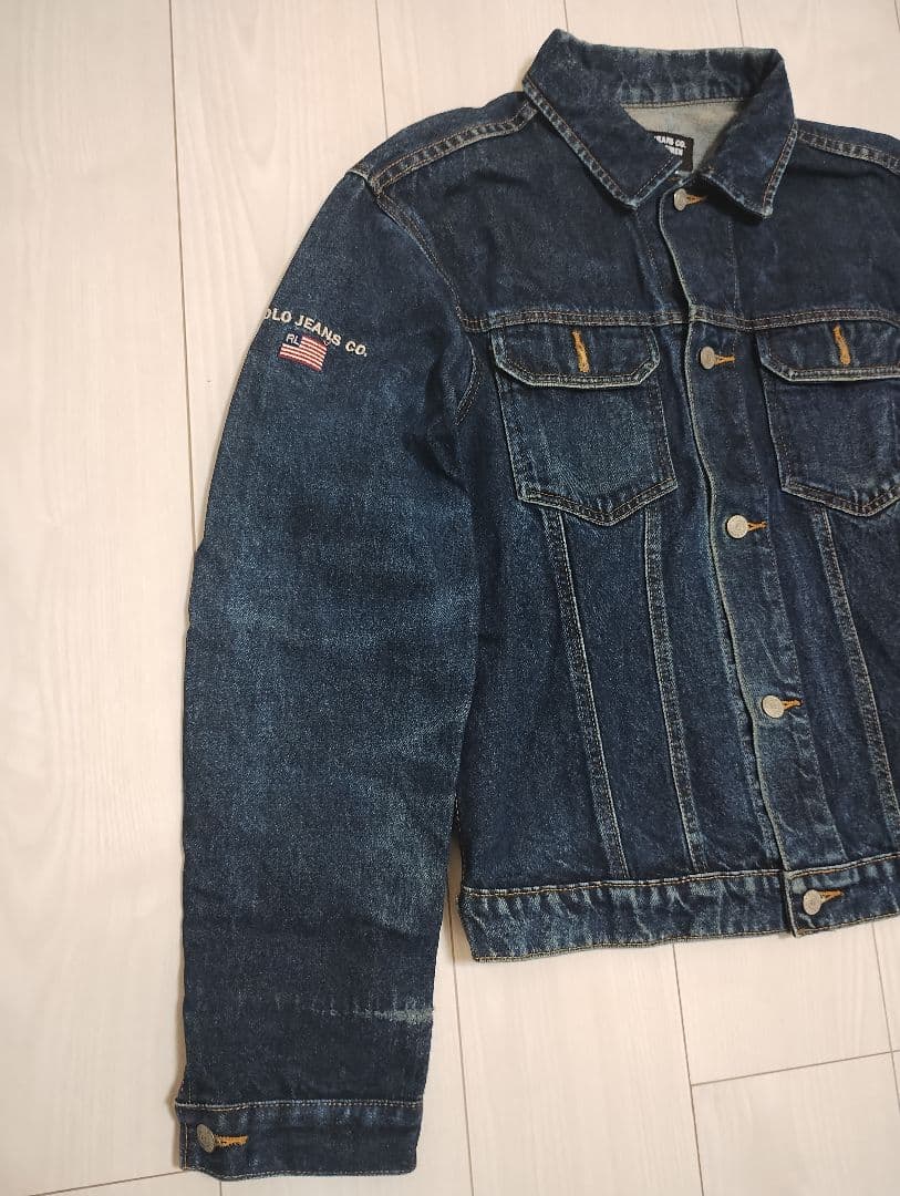 POLOJEANSポロジーンズデニムジャケット Ralph Lauren　濃紺