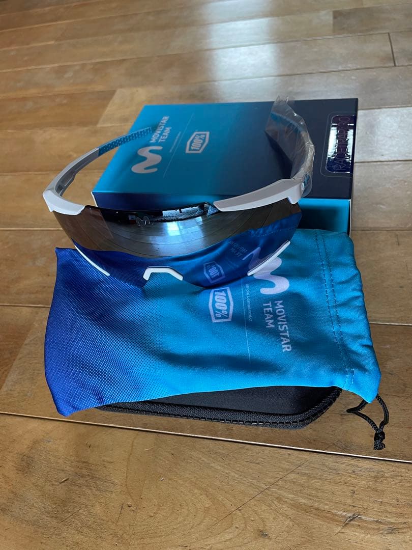 新品100% Racetrap 3.0 Movistar サングラス野球ゴルフ
