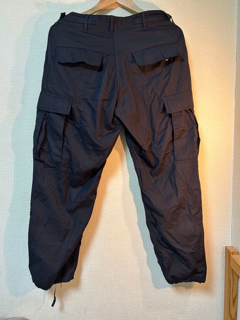 アメリカ軍 BDU ブラック357 SMALL-X-SHORT