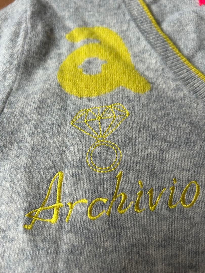 美品　アルチビオ　archivio ゴルフセーター　ゴルフトップス　ゴルフニット