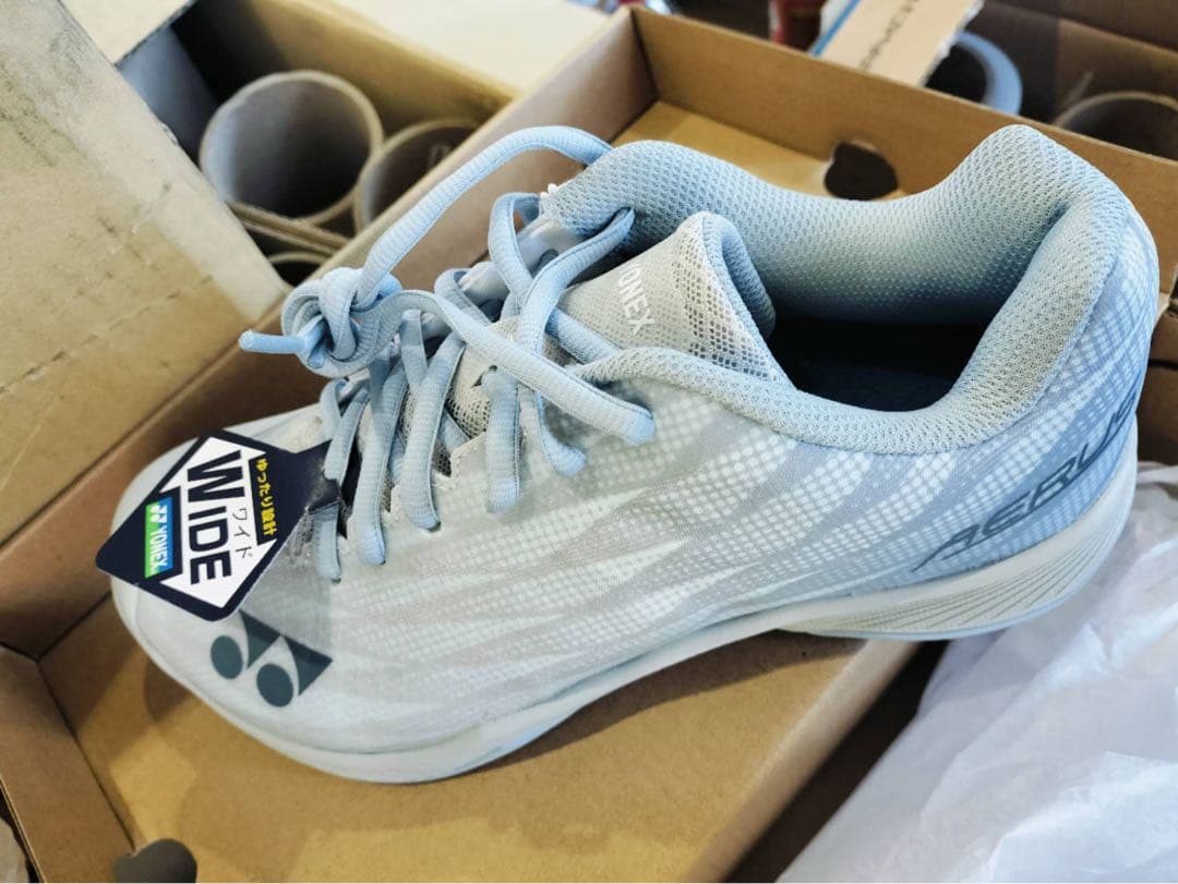 YONEX AERUS ワイド グレー バドミントンシューズ