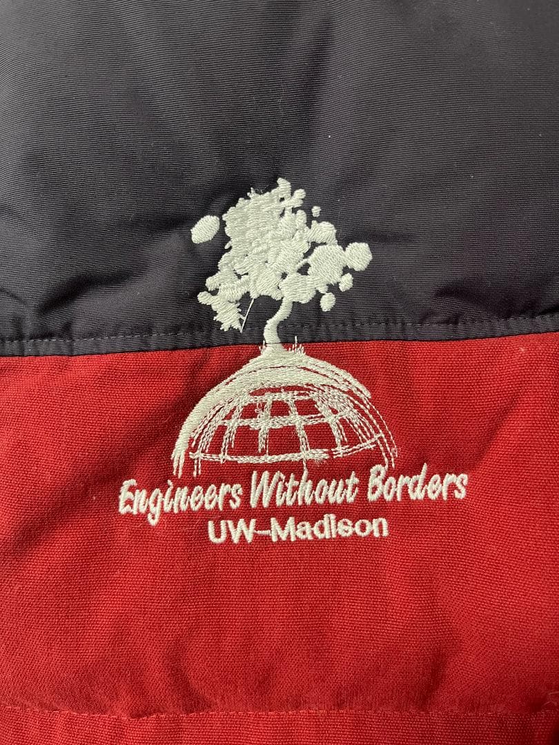 【極美品・Sサイズ】Patagonia ダウンベスト ネイビー レッド