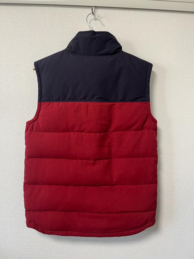 【極美品・Sサイズ】Patagonia ダウンベスト ネイビー レッド