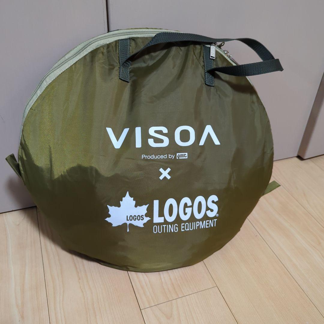 VISOA × LOGOS ロゴス ワンタッチ シェード タープ