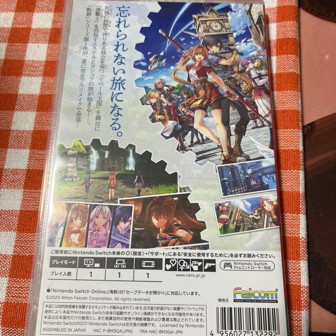 空の軌跡 the 1st Nintendo Switch