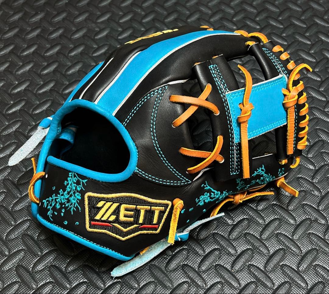 ZETT 数量限定品 プロステイタス 軟式 内野手用 グローブ 今宮健太