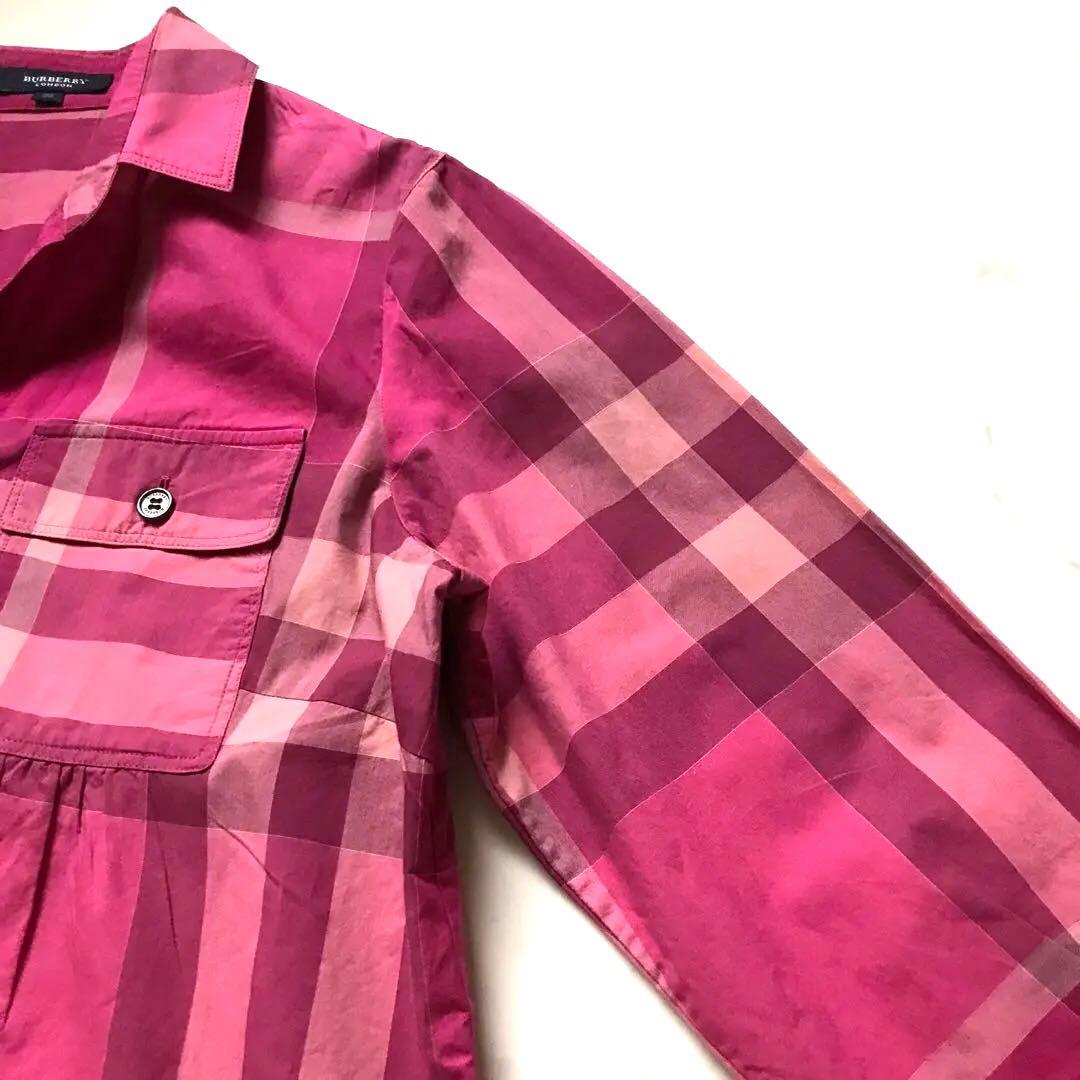 バーバリーロンドン　BURBERRY London 長袖シャツ　メガチェック　M