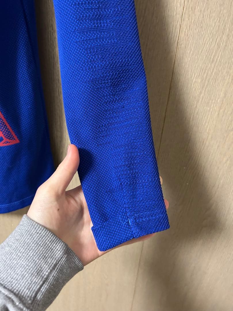 NIKE FCバルセロナ ヴェイパーニット ドリルトップ ブルー S