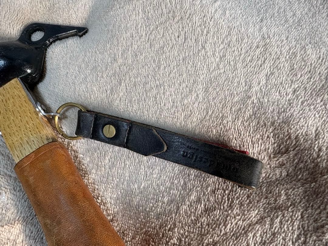 スノーピークペグハンマー omadesignカスタムステッカー付き