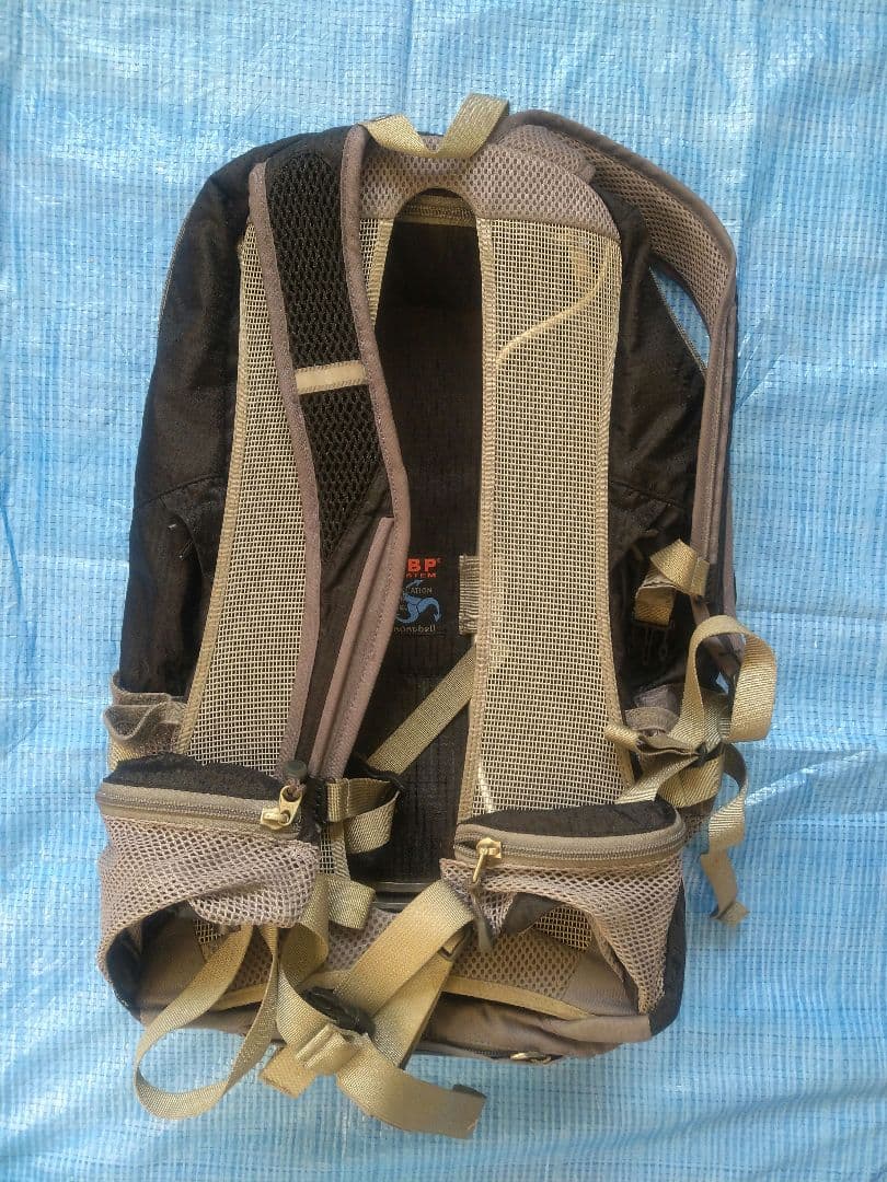 モンベル　mont-bell サイクールパック20 　旧型　黒　中古品