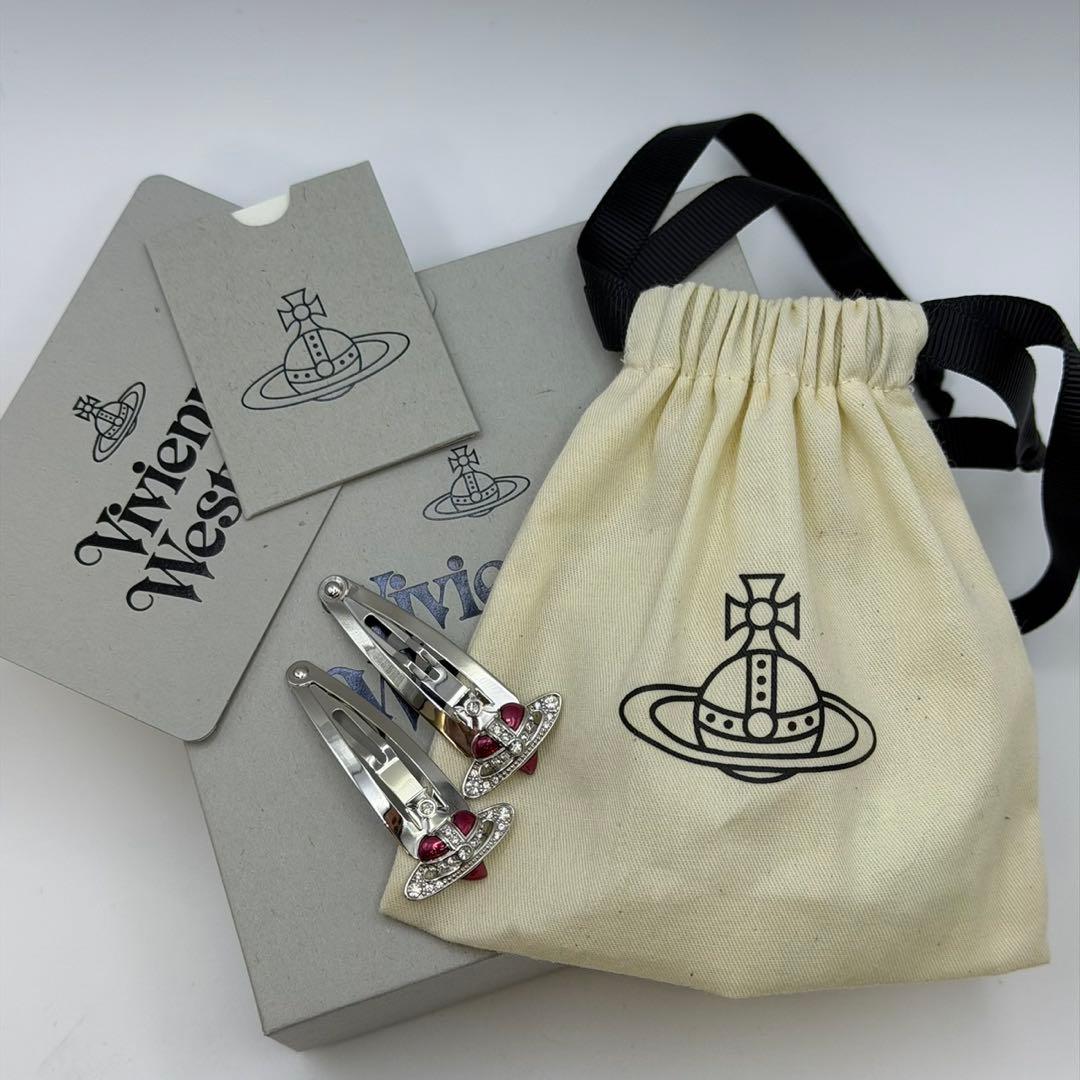 美品 Vivienne Westwood ヘアピン ヘアクリップ ビビアン