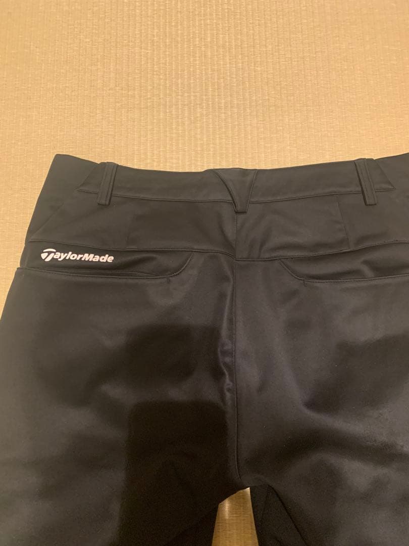 テーラーメイド 防寒パンツ 黒 76サイズ 裏起毛 ゴルフ