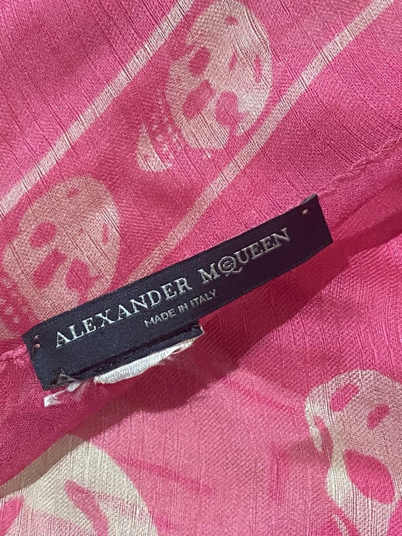 【大幅お値引き！】alexandermcqueen スカーフ　ストール