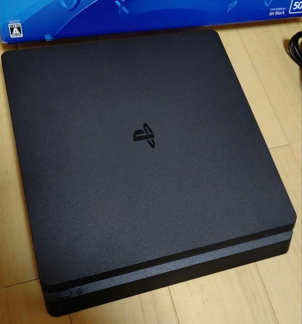 PlayStation4 ジェット・ブラック 本体 最新型番 CUH-2200