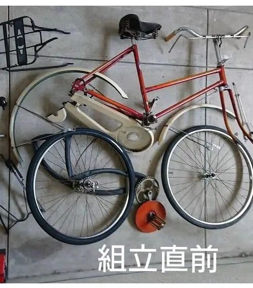 栄光社 エーワン号 昭和実用車 ☆砲丸ライト タイヤチューブ新品交換済