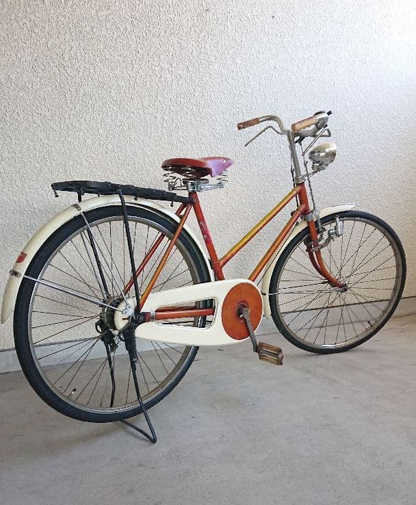 栄光社 エーワン号 昭和実用車 ☆砲丸ライト タイヤチューブ新品交換済