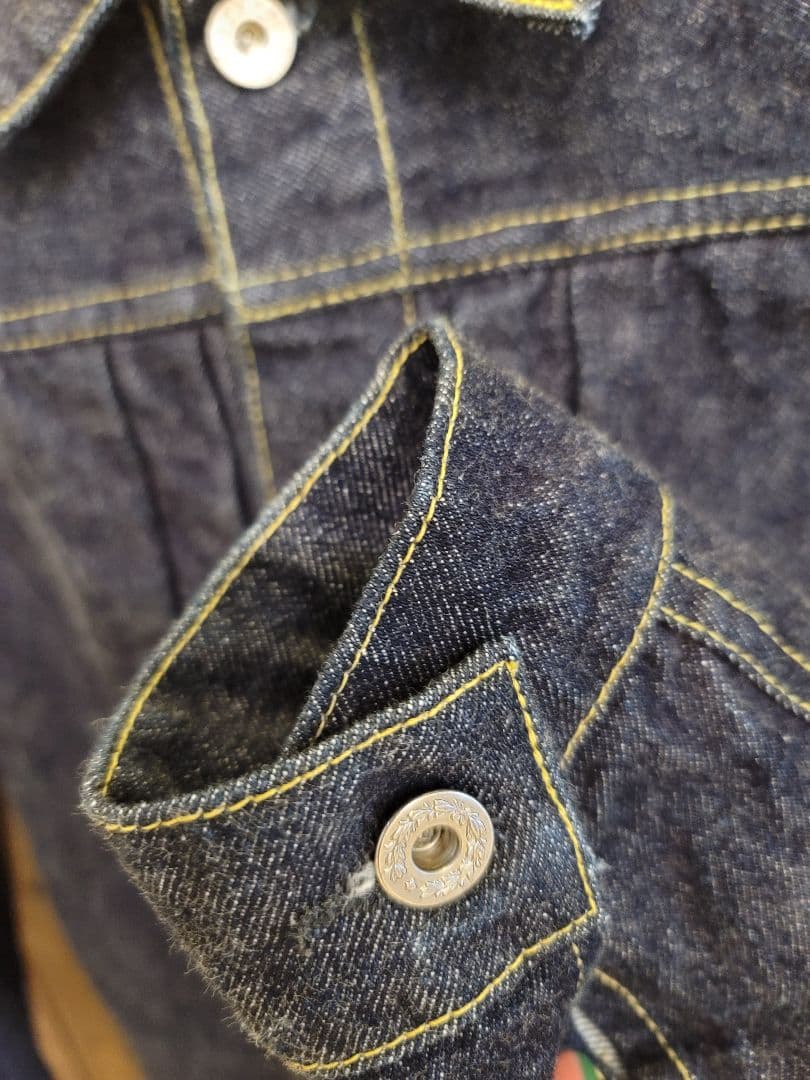 TCBジーンズ デニムジャケット S40's size34　大戦モデル