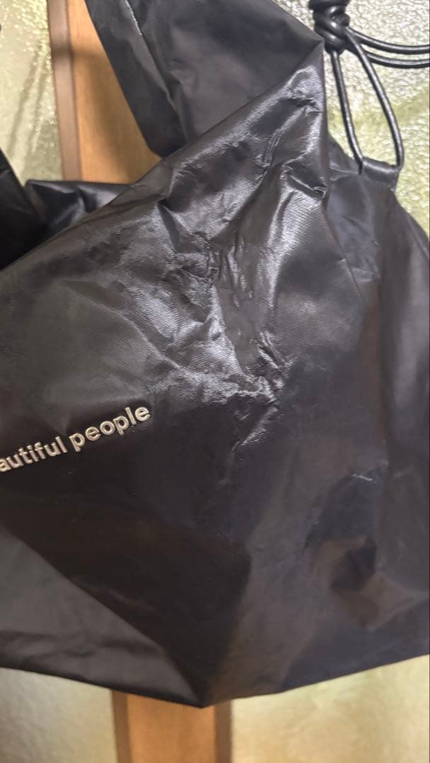 バッグ beautiful people trash bag in alminium