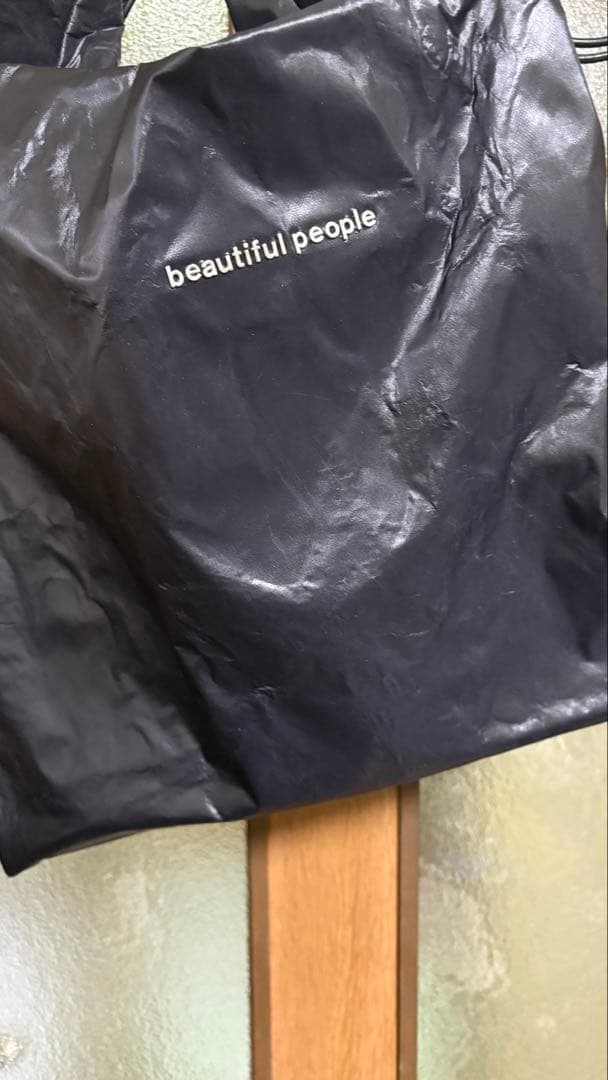 バッグ beautiful people trash bag in alminium