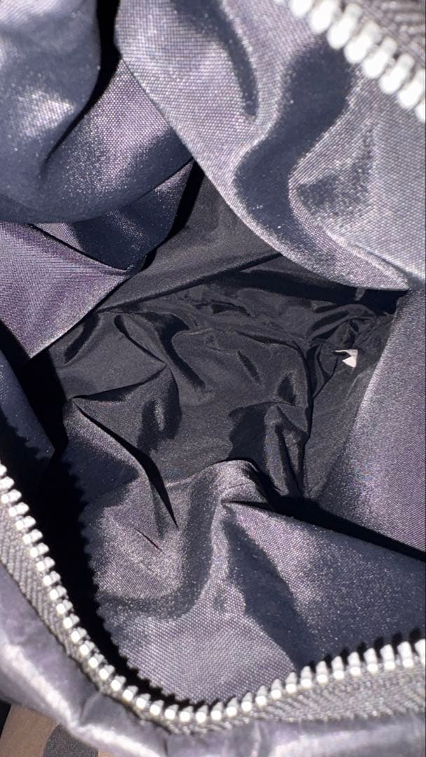 バッグ beautiful people trash bag in alminium