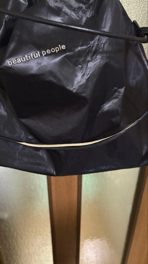 バッグ beautiful people trash bag in alminium