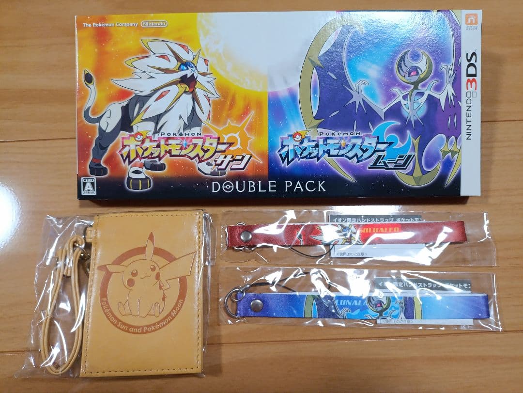 美品　ポケットモンスターサン・ムーンダブルパック　特典付
