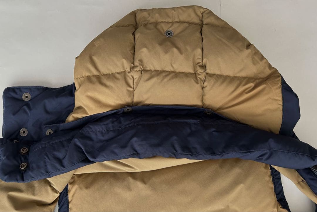 Polo Ralph Laurenフード付きダウンベスト ネイビー　XS 美品