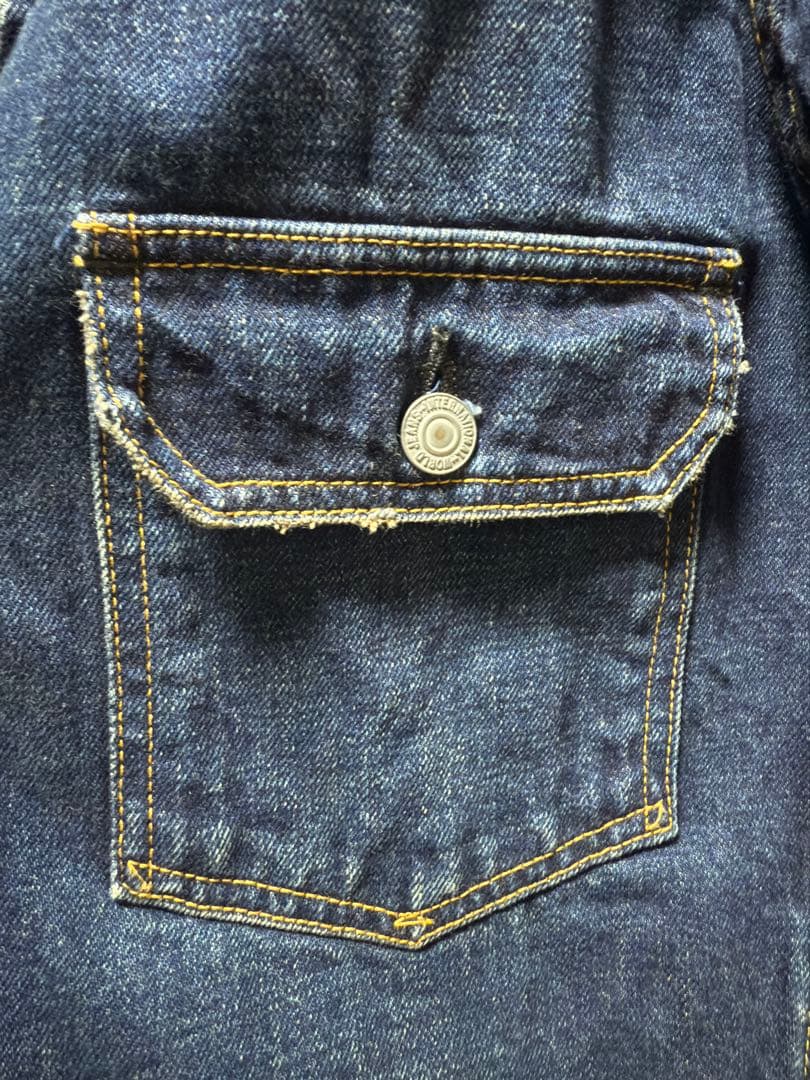 烏*）様 REMI RELIEF レミレリーフ インディゴ 1st USED加工