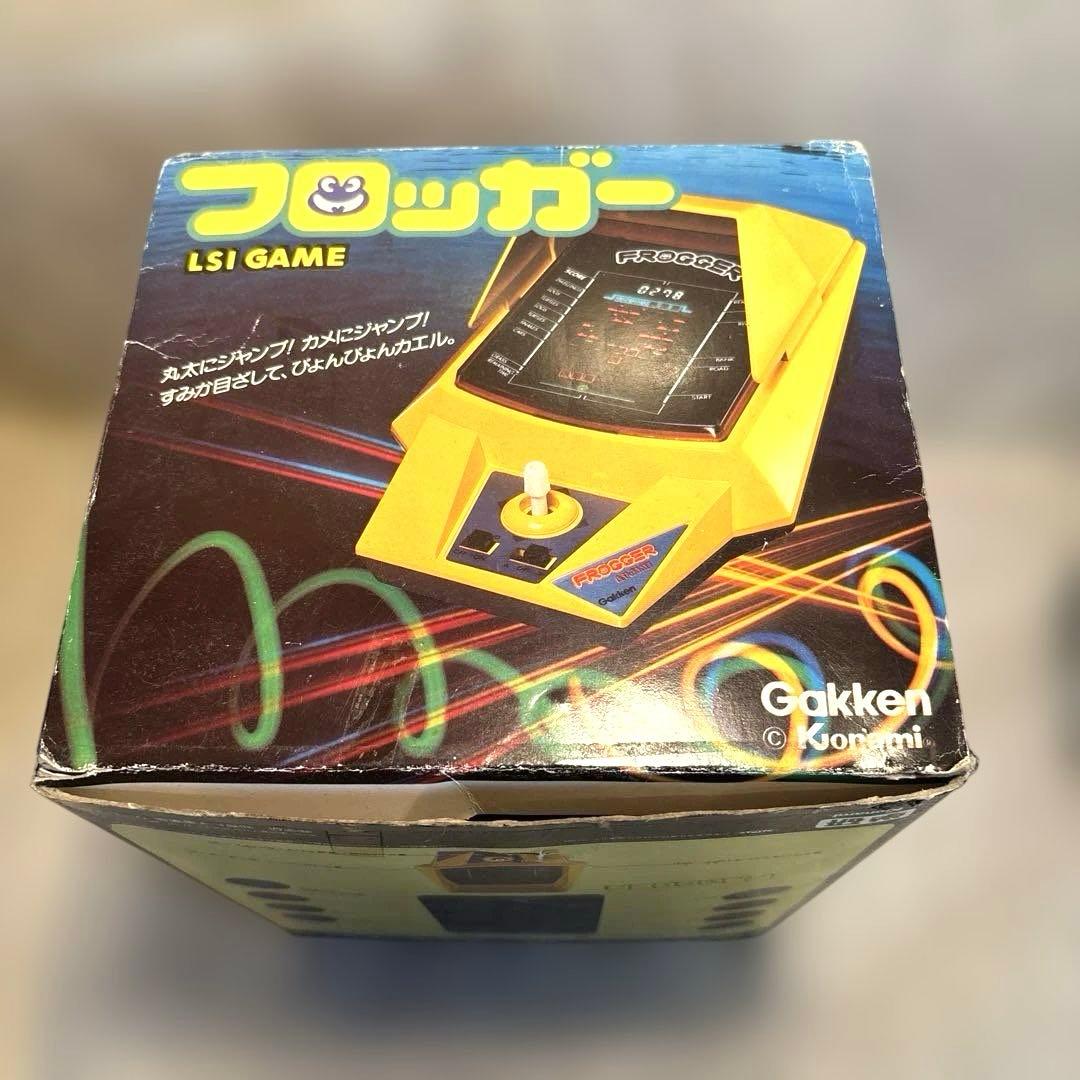 学研 コナミ LSIゲーム 「フロッガー FROGGER」　中古品