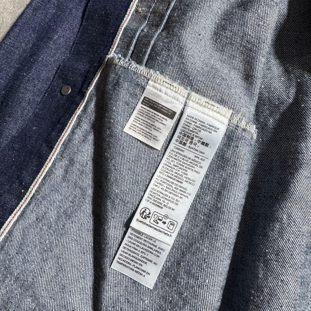 Levi’s 大戦モデル復刻 BIGE Trucker Jacket 濃紺