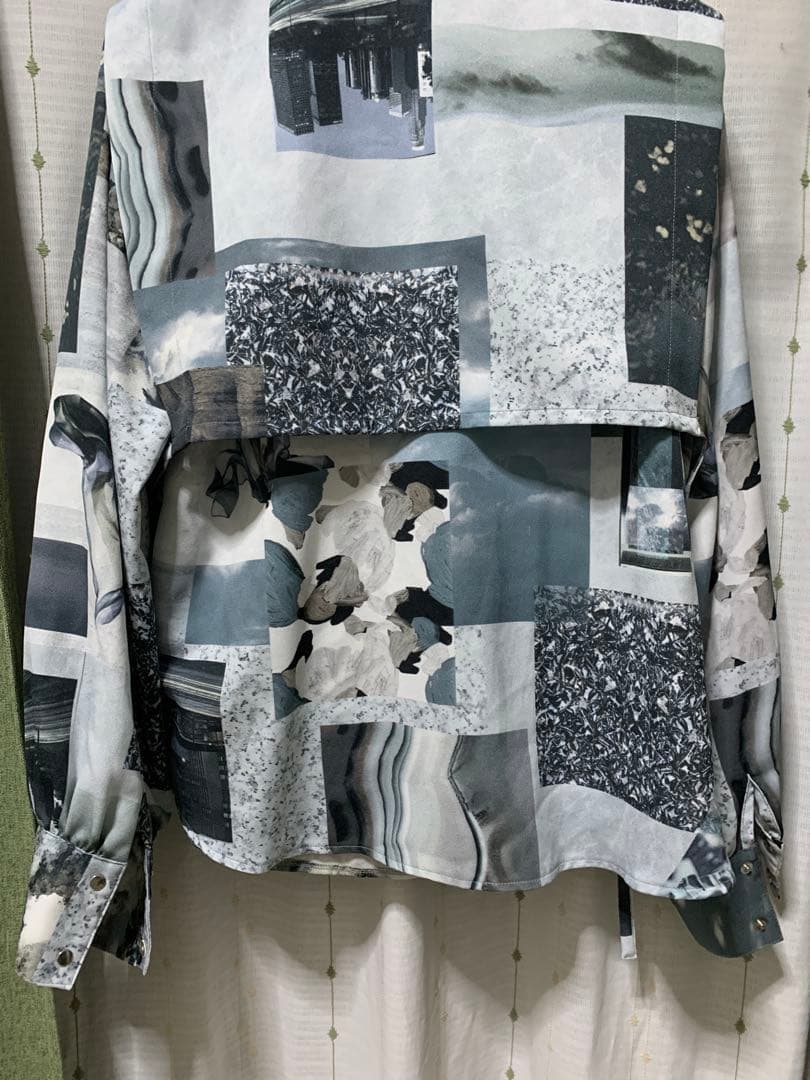 UNITED TOKYO フォトコラージュブラウス