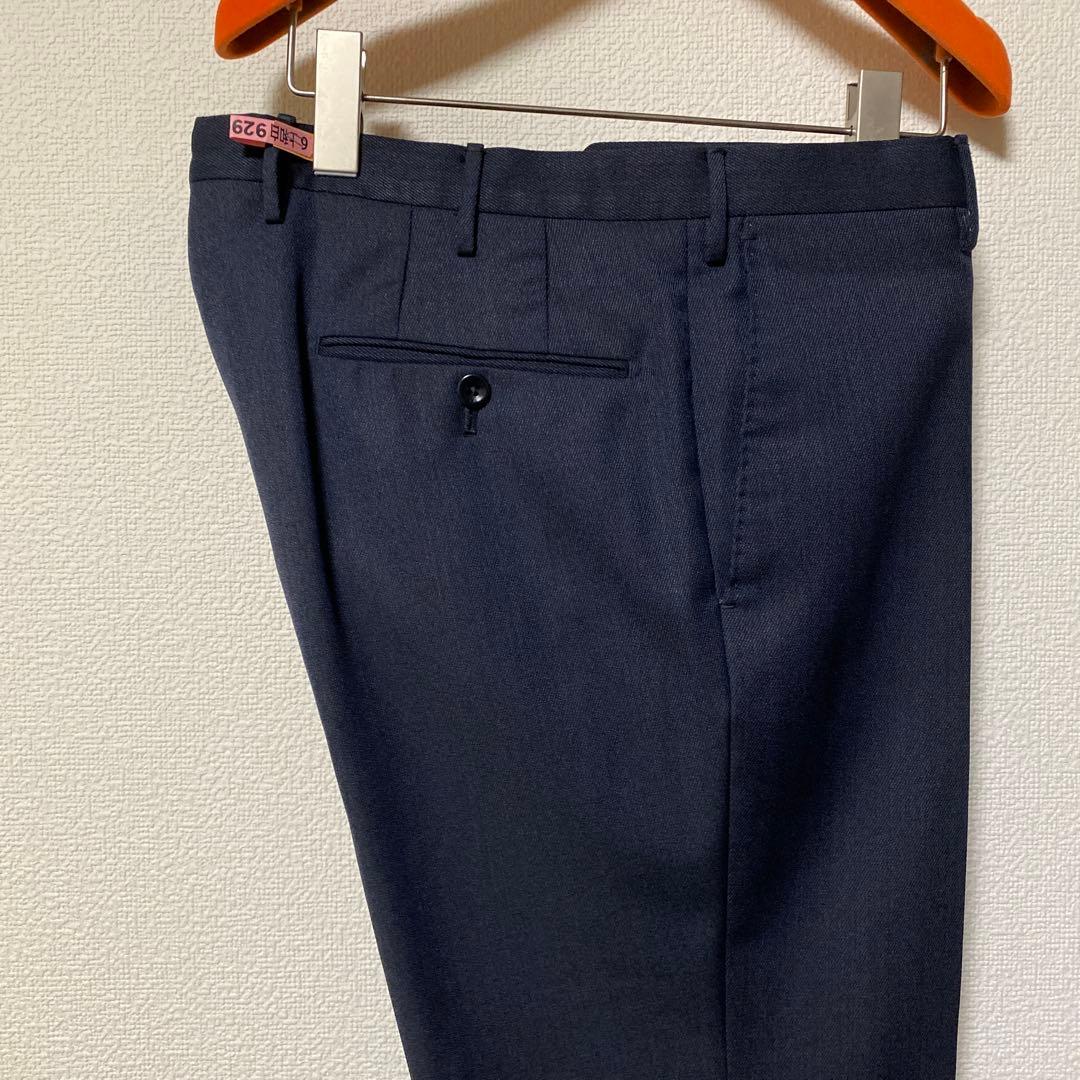 INCOTEX インコテックス　チャコールグレー　 スラックス