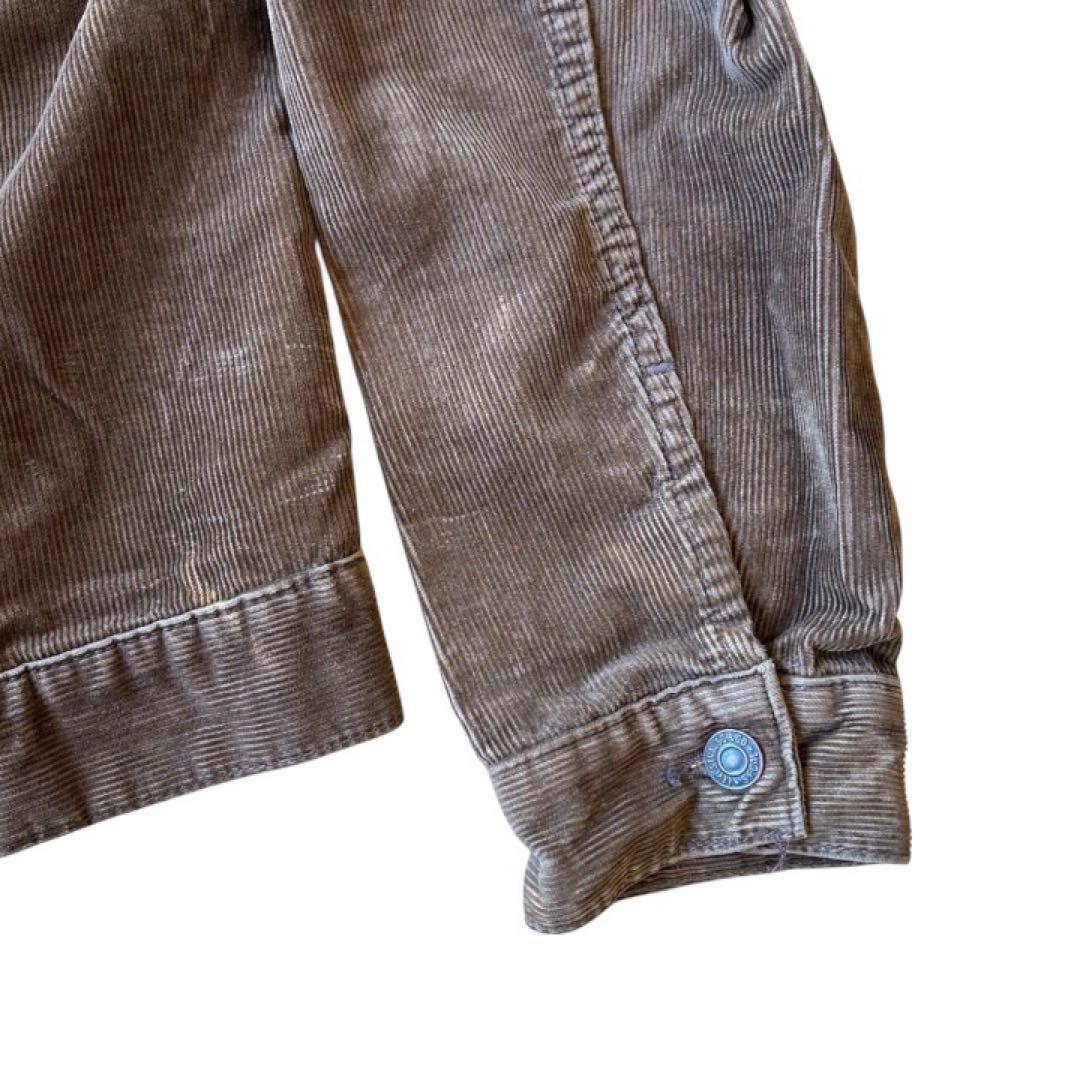 USA製 90s Levi's コーデュロイ トラッカージャケット Big E