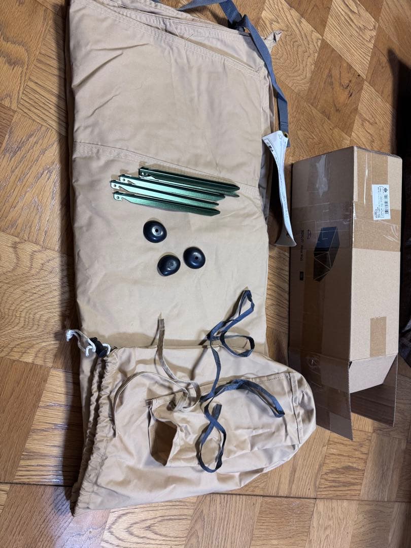 BUNDOK ソロベースEX用フロントウォールサンドベージュBDK-77