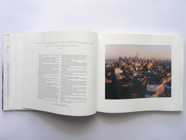洋書◆マンハッタン写真集 本 ライトスケープ アメリカ ニューヨーク 風景 景色