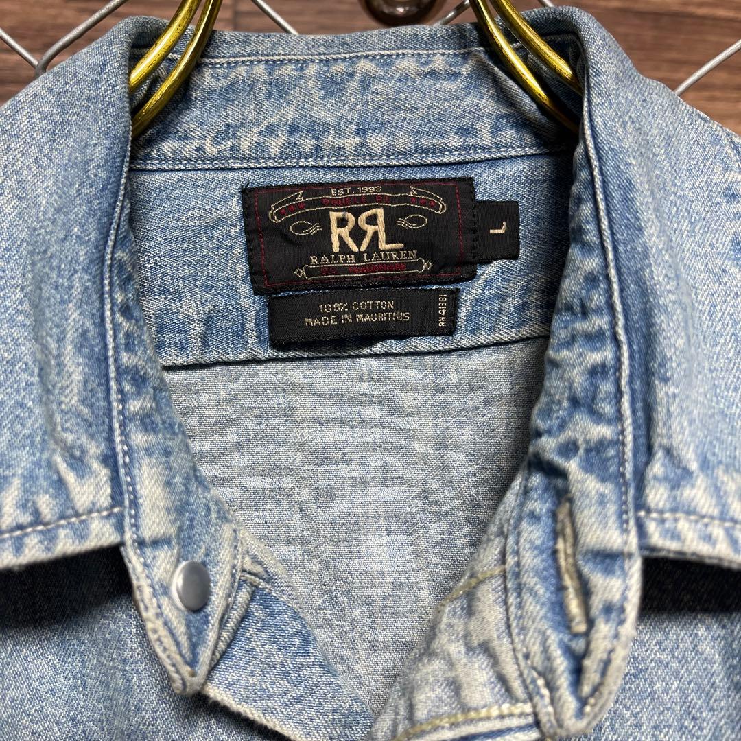 L*A様 古着 RRL ラルフローレン デニムシャツ