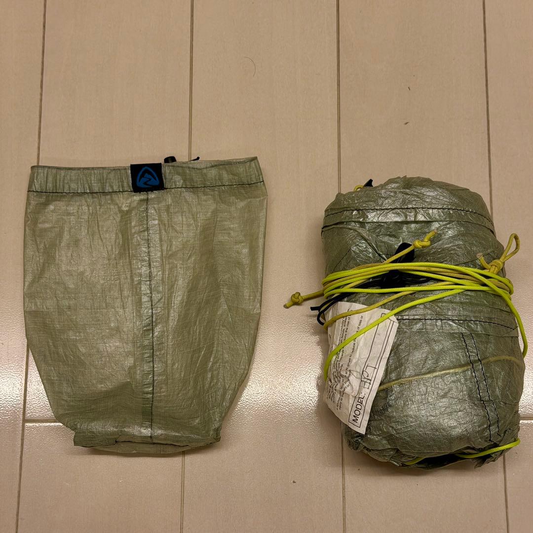 Zpacks Hexamid Pocket Tarp レア ドア無し セット販売