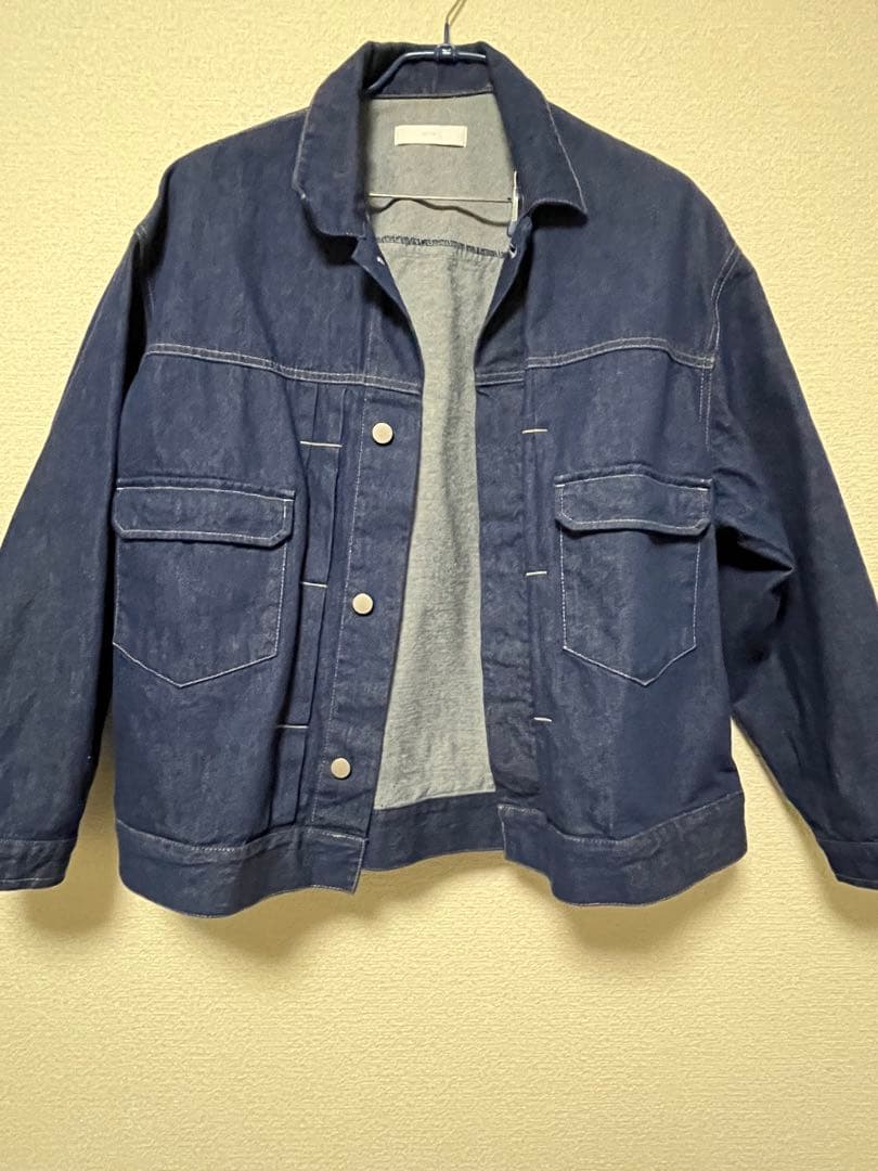 【完売品】HEAVY OZ WIDE DENIM SET-UP インディゴブルー