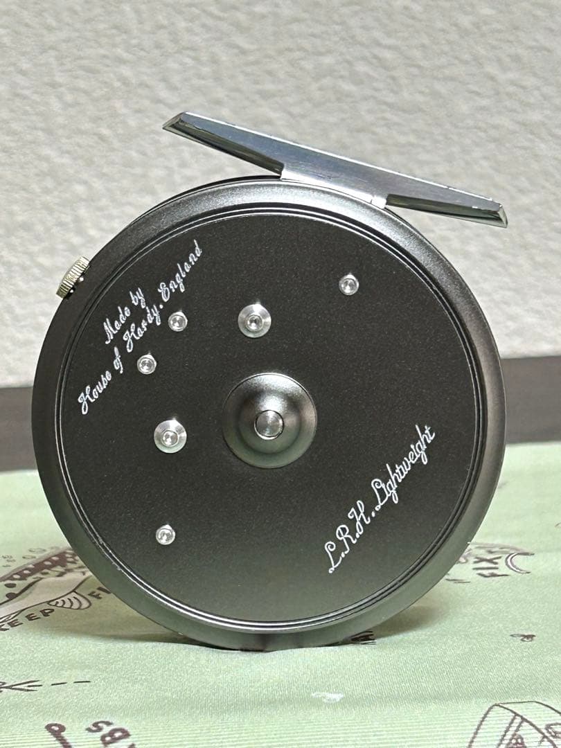 極上品　Hardy L.R.H Lightweight Fly Reel